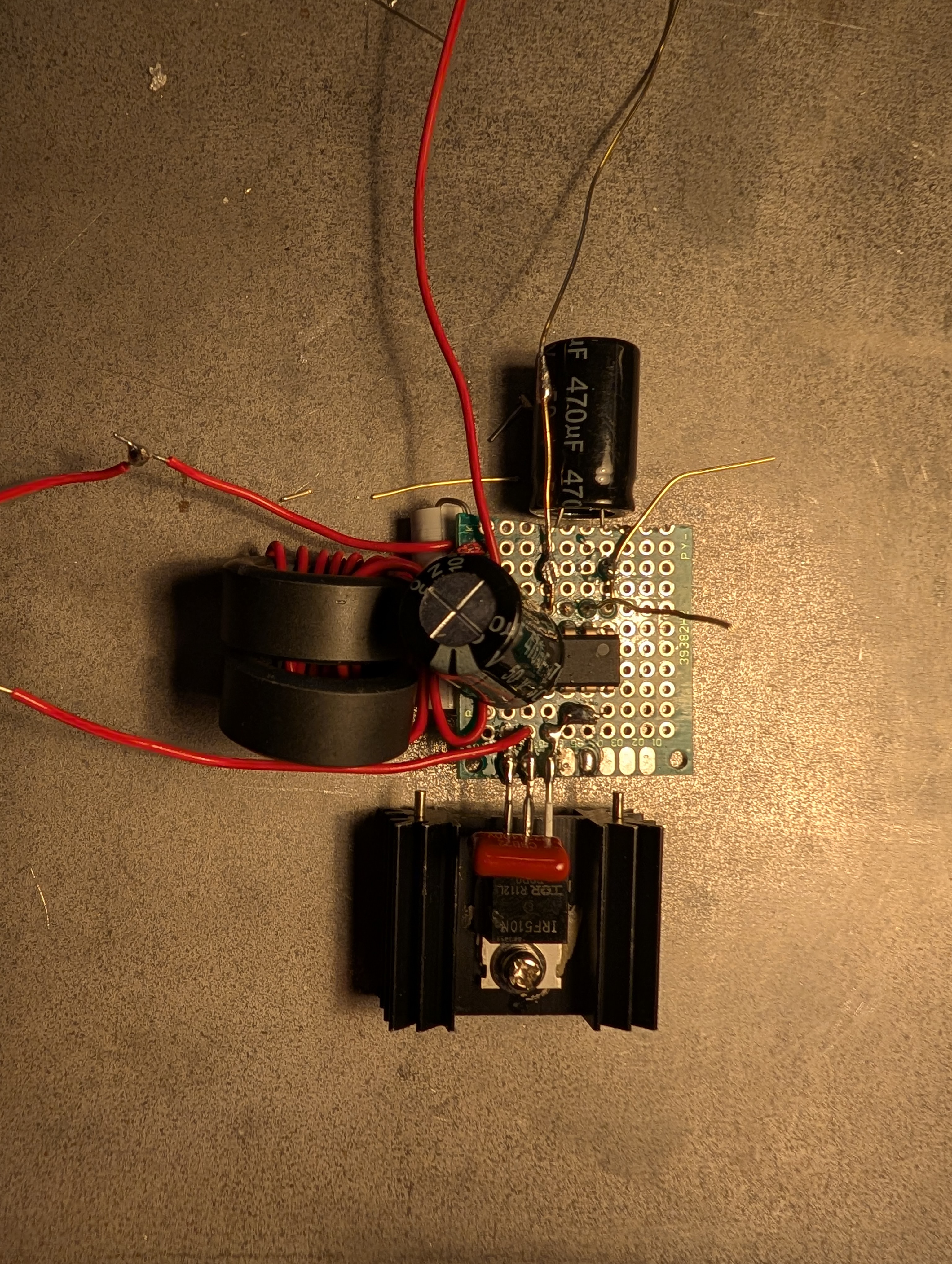 an improved circuit board from above