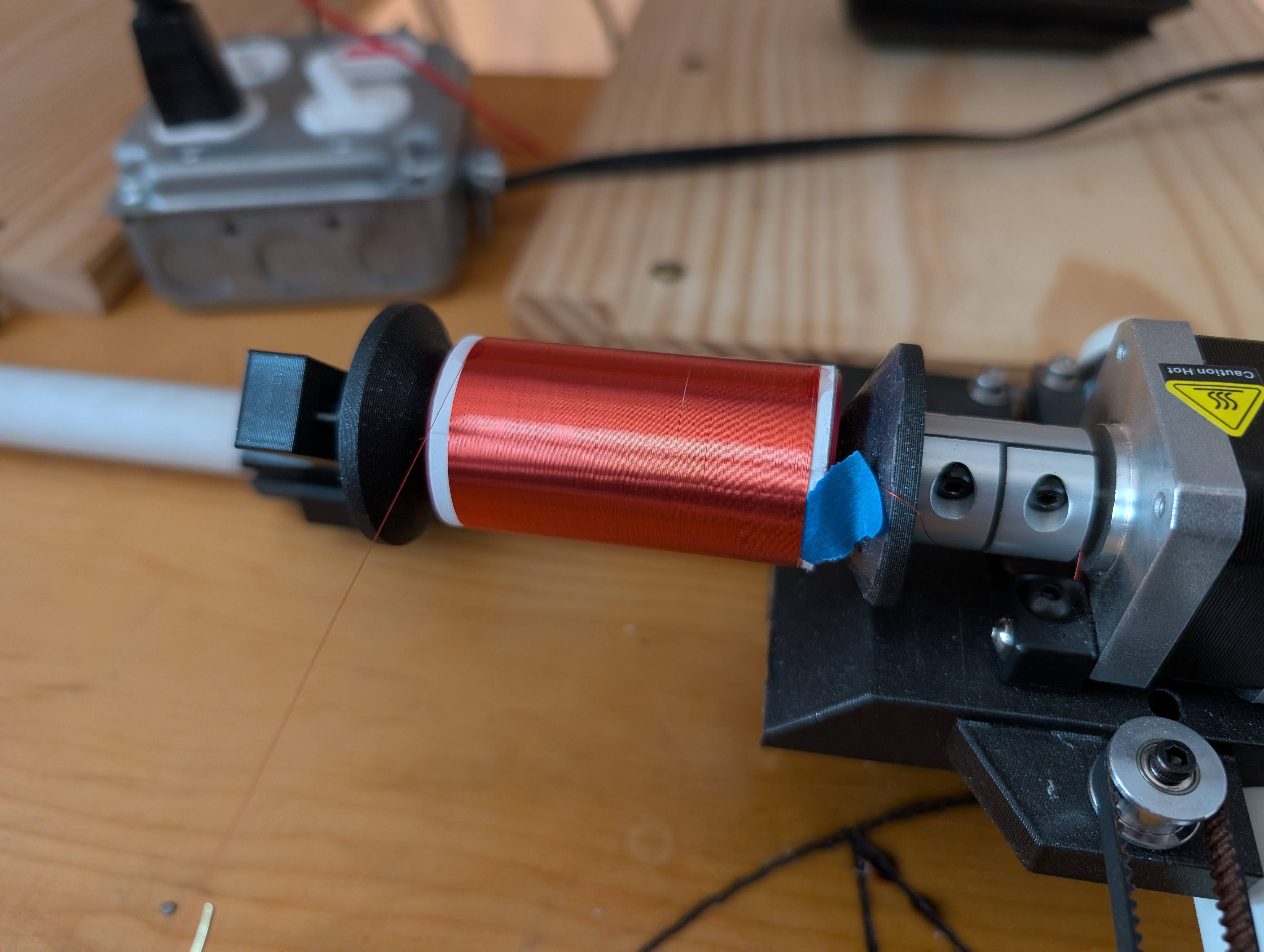 a fully-wound secondary