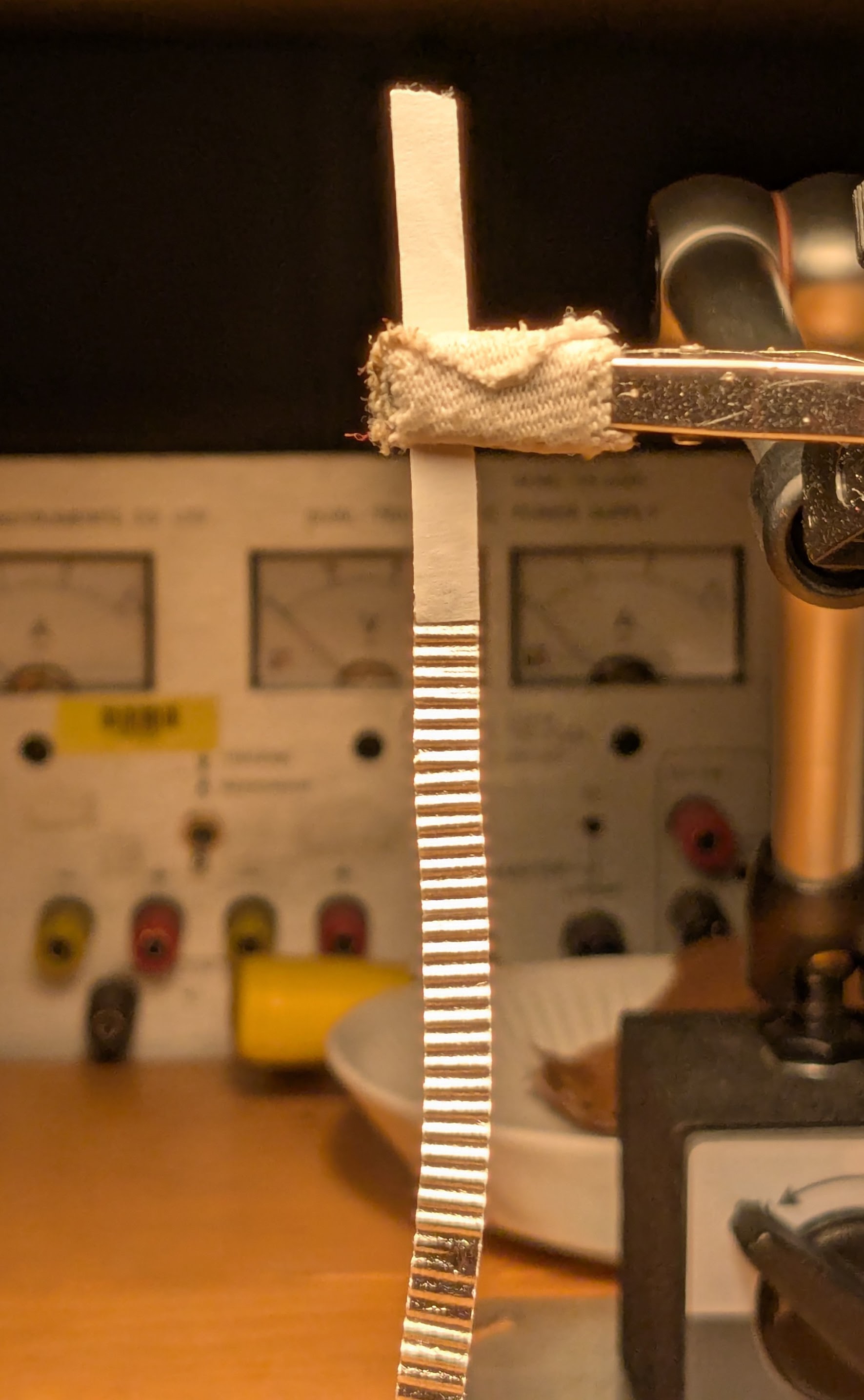 these things are hilariously fragile. you /will/ break them. a finished ribbon